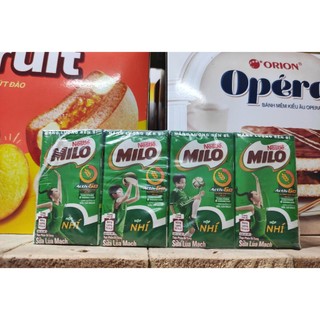 Sữa lúa mạch MILO NESTLE lốc 4 hộp 110ml/180ml