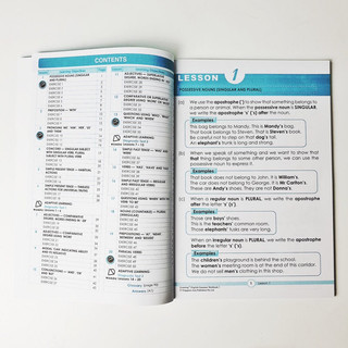 [Nhập Khẩu] Learning English Grammar 1-6 (SAP Singapore 6 cuôn)