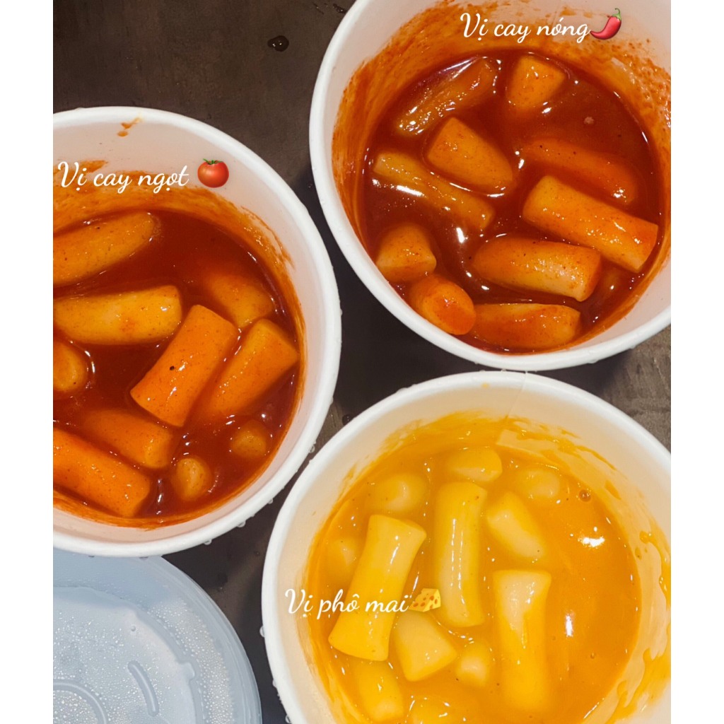 Bánh Gạo Hàn Quốc Tokbokki Ăn Liền Hộp 125G