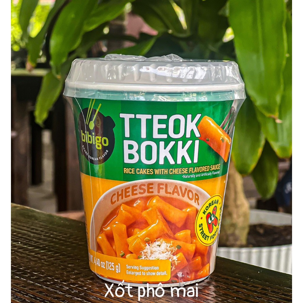 Bánh Gạo Hàn Quốc Tokbokki Ăn Liền Hộp 125G