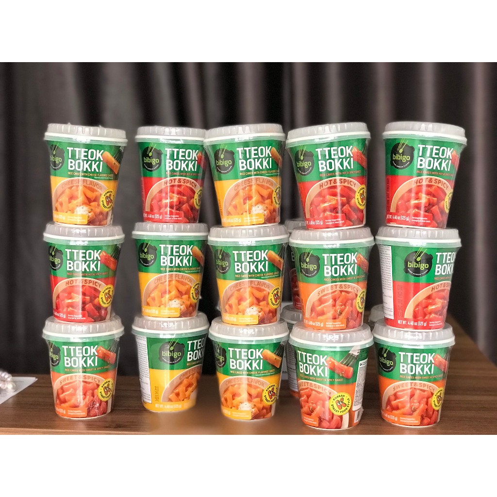 Bánh Gạo Hàn Quốc Tokbokki Ăn Liền Hộp 125G