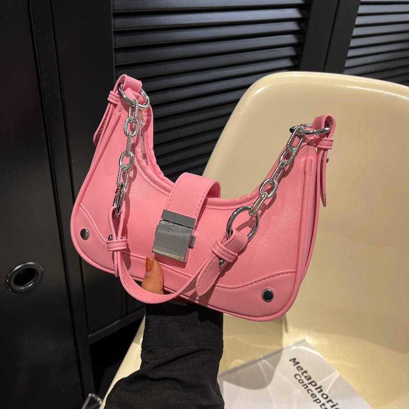 Túi xách nữ, túi đeo chéo thời trang công sở Hàn Quốc đeo chéo hot trend size _W15 TÚI DÂY DA PHỐI XÍCH size 23cm