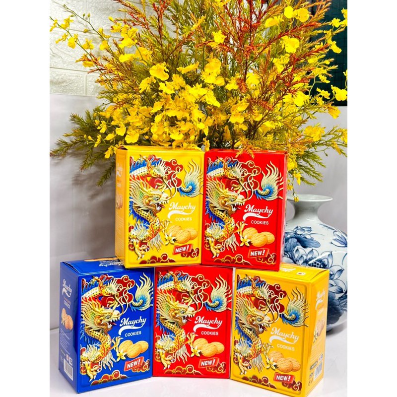 Bánh quy Rồng và Công Maychy + Sen  280g
