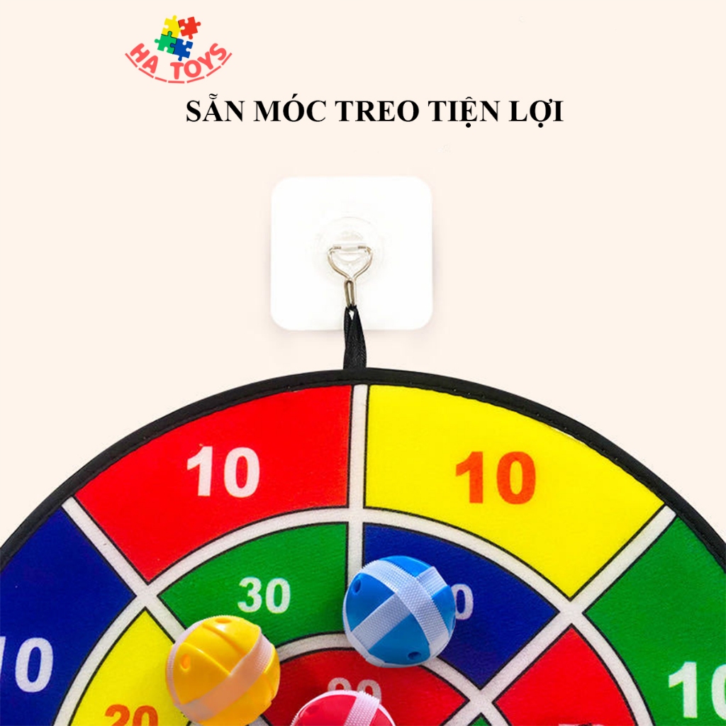 Đồ chơi ném bóng dính trúng mục tiêu HA TOYS dành cho trẻ em  HT1003