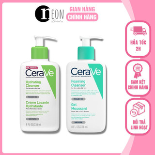 [CHÍNH HÃNG] Sữa rửa mặt Cerave dịu nhẹ dành cho da khô & da dầu - nhập khẩu