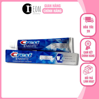 Kem đánh răng Crest 3D White radiant mint Whitening 116g