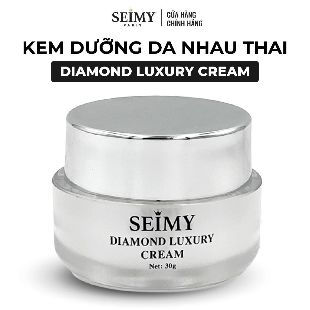 Kem dưỡng da mặt nhau thai SEIMY - Diamond Luxury Cream 30g