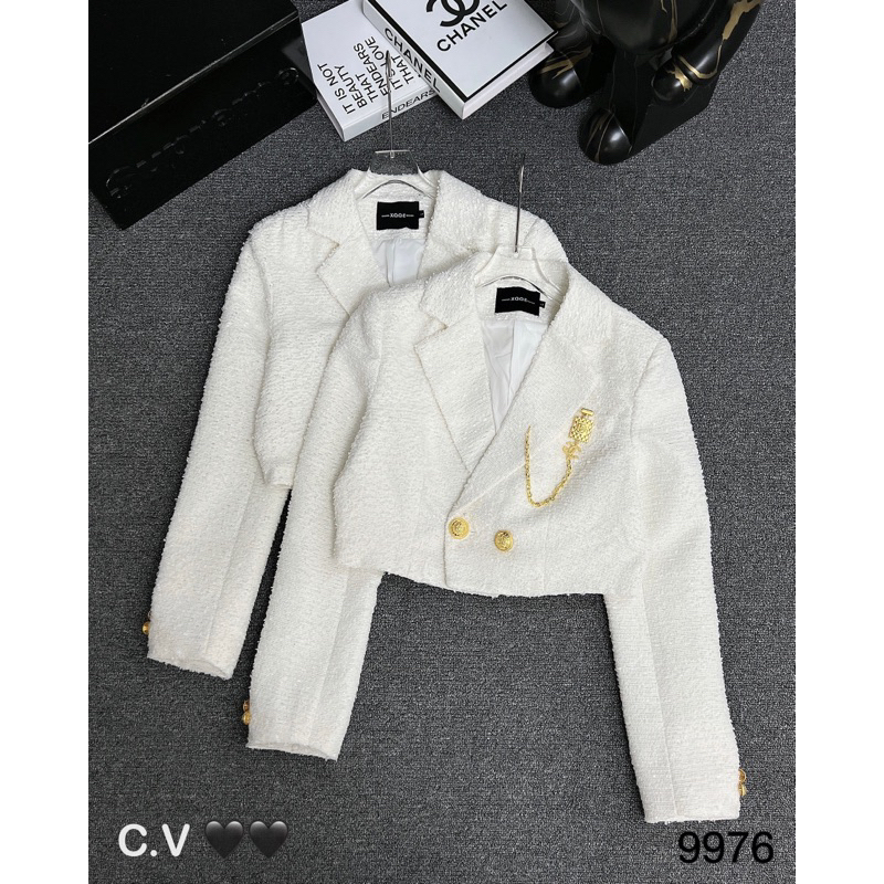 Áo VEST dạ cao cấp kèm cúc đồng sang chảnh hàng QCL1