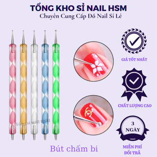 Sét bút chấm bi 5 cây vẽ trang trí móng tiện dụng - Bán sét,bán lẻ