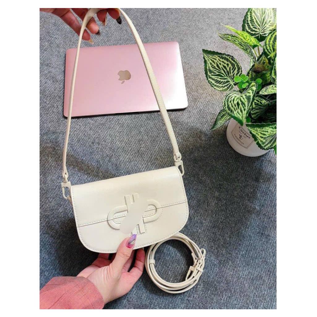 Túi xách nữ, túi đeo chéo thời trang công sở Hàn Quốc đeo chéo hot trend _ A33 TÚI PƠ DÔ DÁNG BẦU 2 DÂY