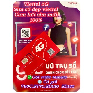 Sim Viettel 4G giá Thanh lý mua cho hoc sinh, sinh viên