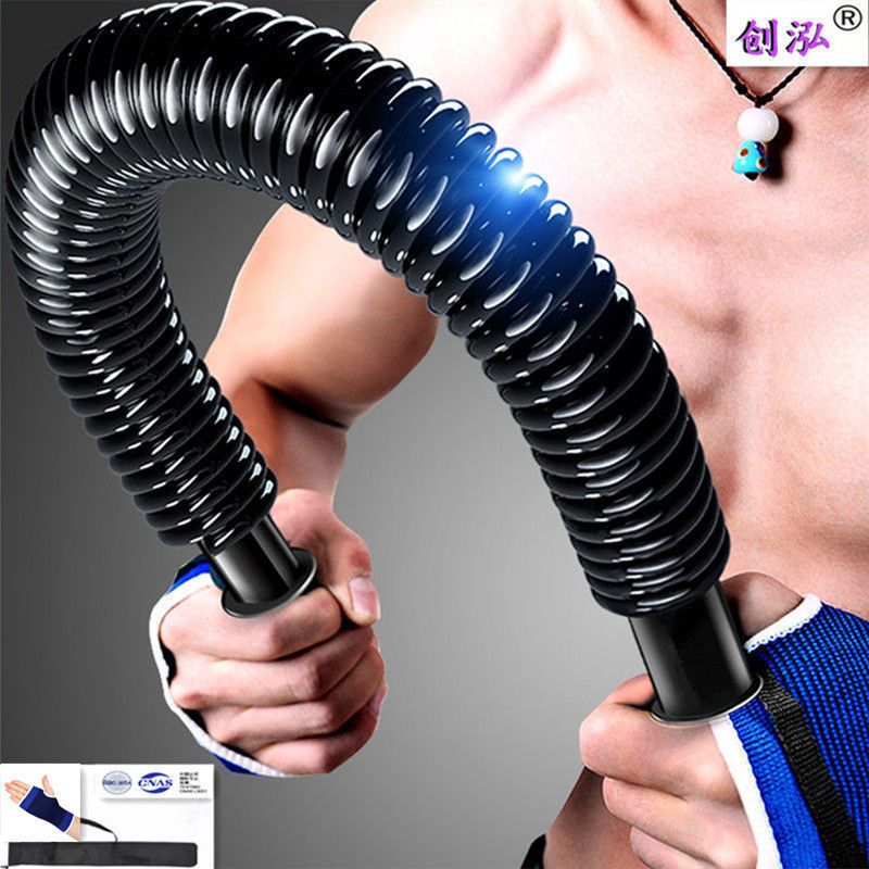 Gậy lò xo bẻ tập cơ tay đồ long 20kg , 30kg  tập ngực vai thể thao gym