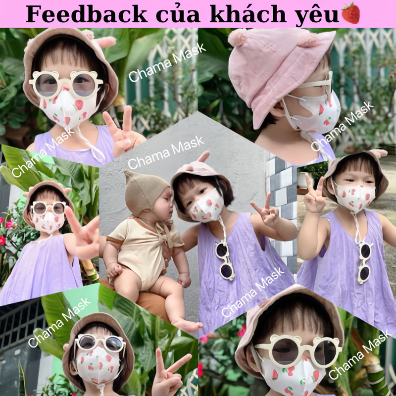 Khẩu Trang 5D Cho Bé 1-5 Tuổi Mix Nhiều Mẫu, Khẩu Trang 5D Cho Bé,Khẩu Trang 5D Duy Quân CAM KẾT CHÍNÃNG