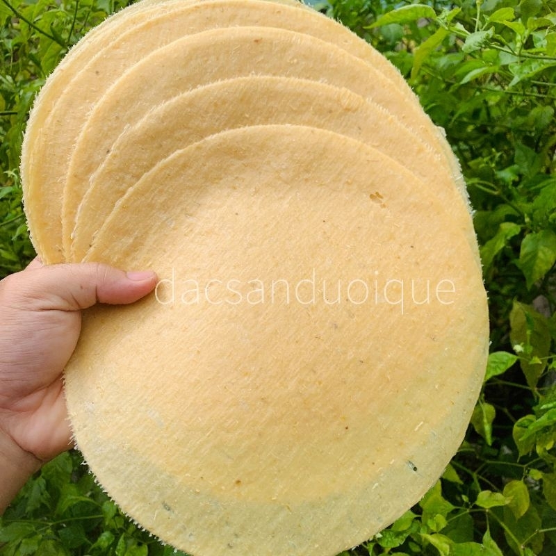 10 cái bánh phồng mì sữa cốt dừa Sơn Đốc size 22cm