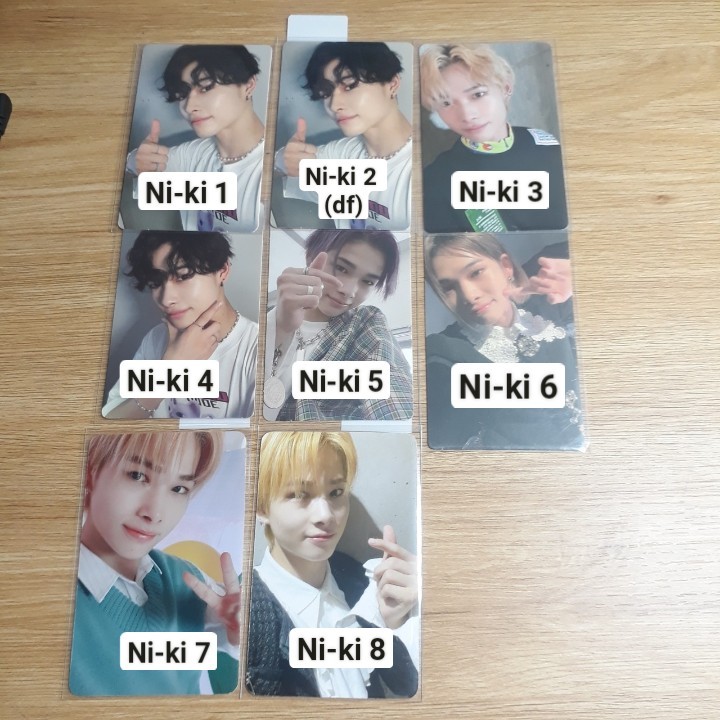 Card ảnh thẻ bo góc chính hãng enhypen card có video check