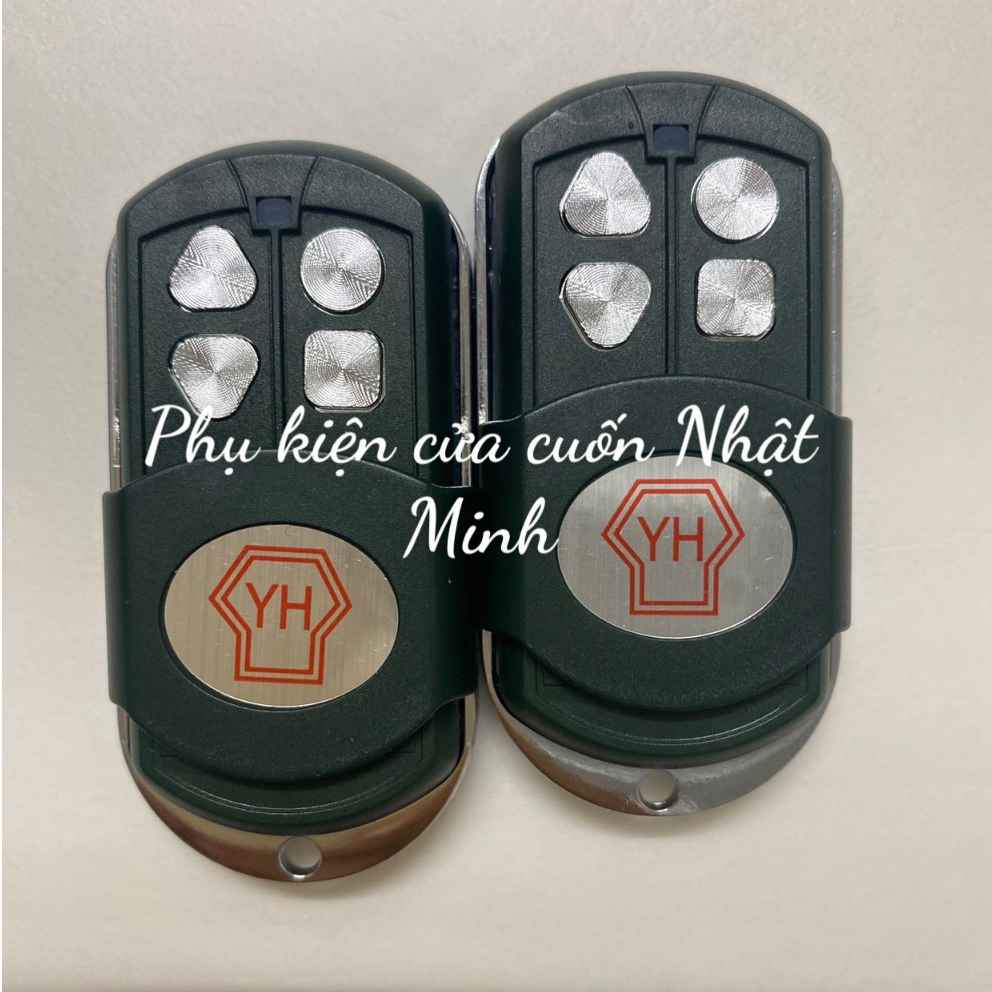 Điều khiển cửa cuốn YH mã gạt sóng 433