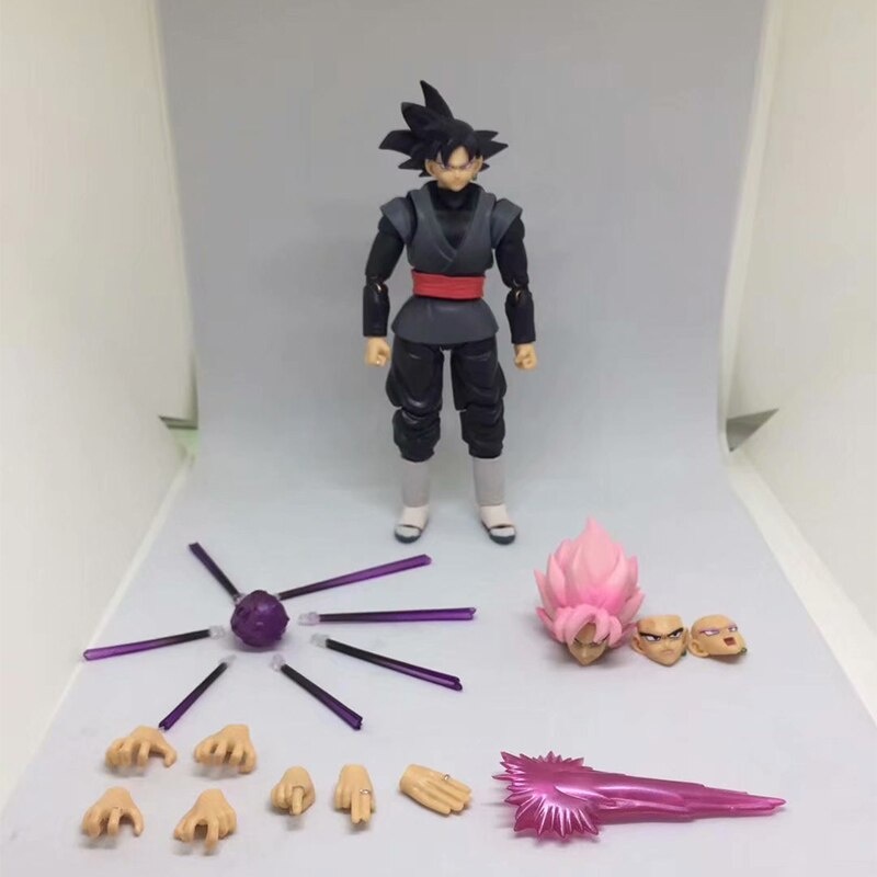 MH46 - Mô Hình SHF Black Goku Cao 15cm - Mô Hình Figma Black Goku Dragon Ball Super