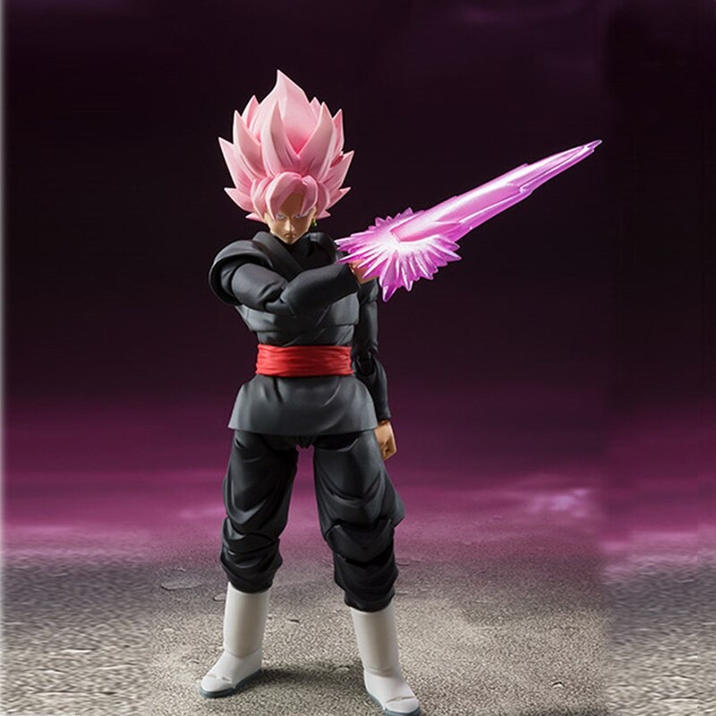 MH46 - Mô Hình SHF Black Goku Cao 15cm - Mô Hình Figma Black Goku Dragon Ball Super