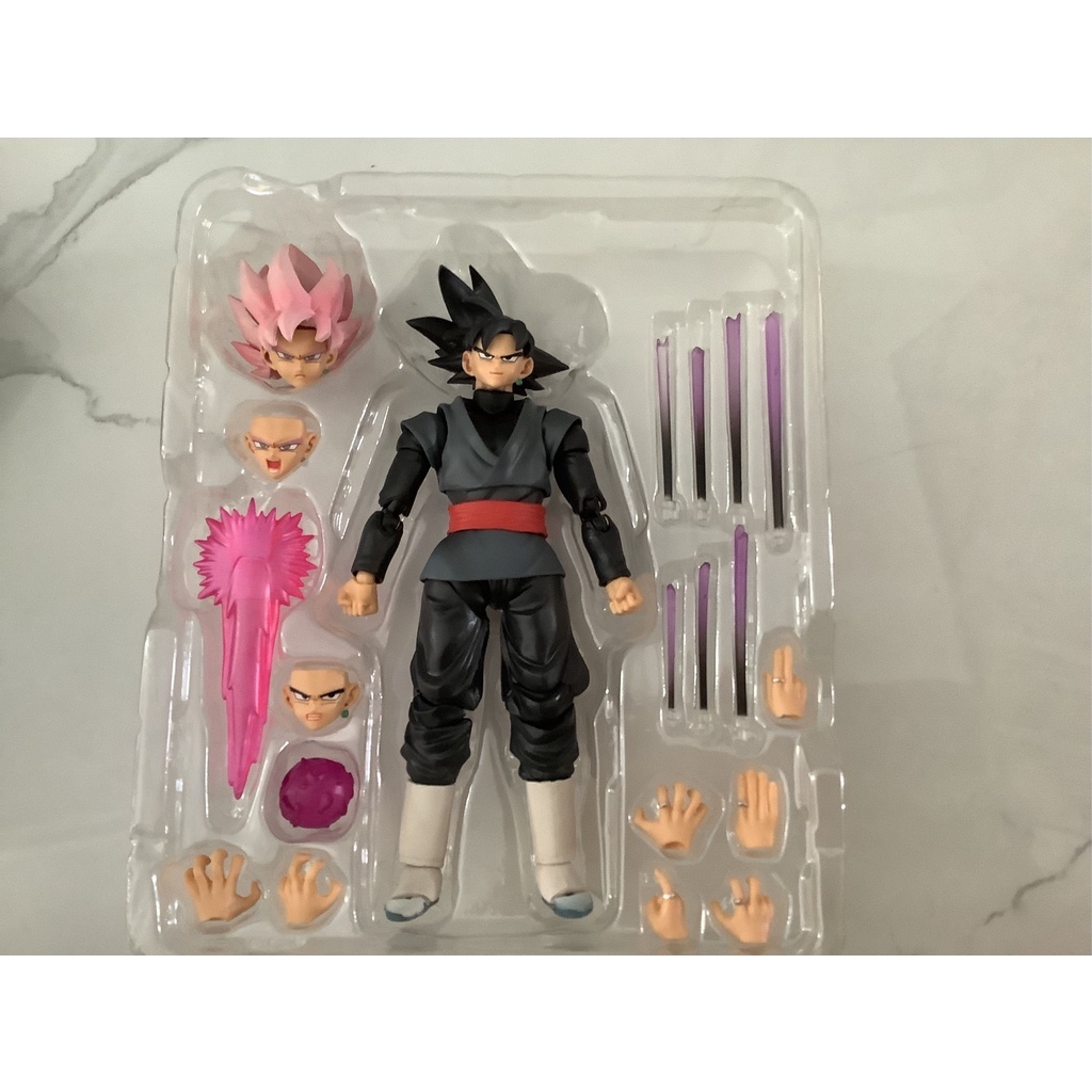 MH46 - Mô Hình SHF Black Goku Cao 15cm - Mô Hình Figma Black Goku Dragon Ball Super