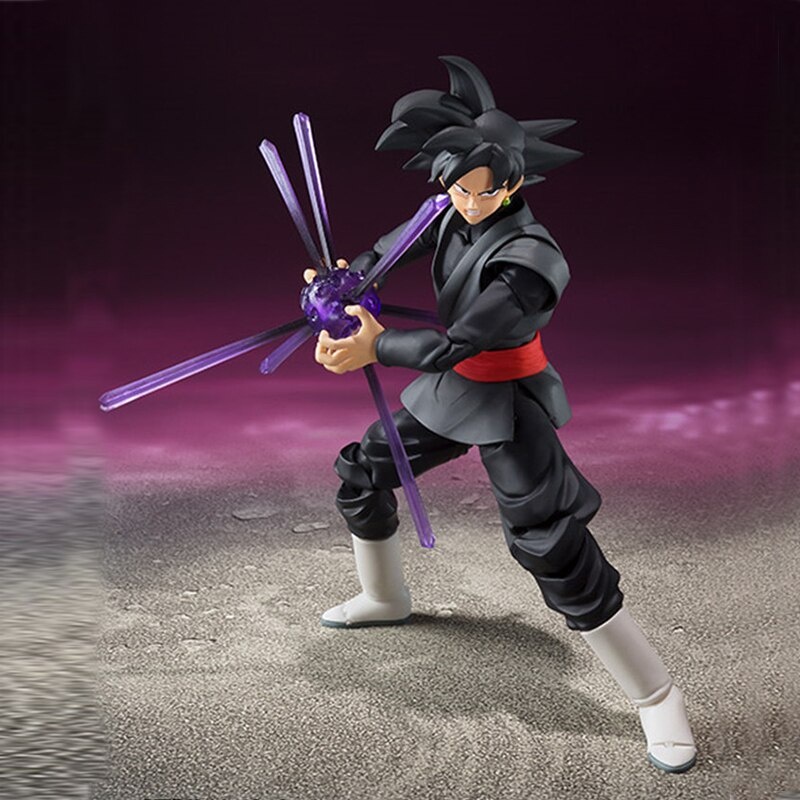 MH46 - Mô Hình SHF Black Goku Cao 15cm - Mô Hình Figma Black Goku Dragon Ball Super