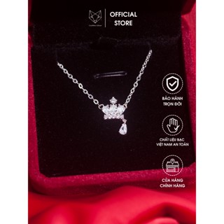  Dây chuyền liền mặt Bạc Ta Cáo Bạc Jewellery Bạc Việt Nam Tiara quà tặng bạn gái năng động dễ thương 