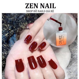 Sơn móng tay gel đỏ đô, đỏ mận siêu ưa chuộng của thợ nail,15ml