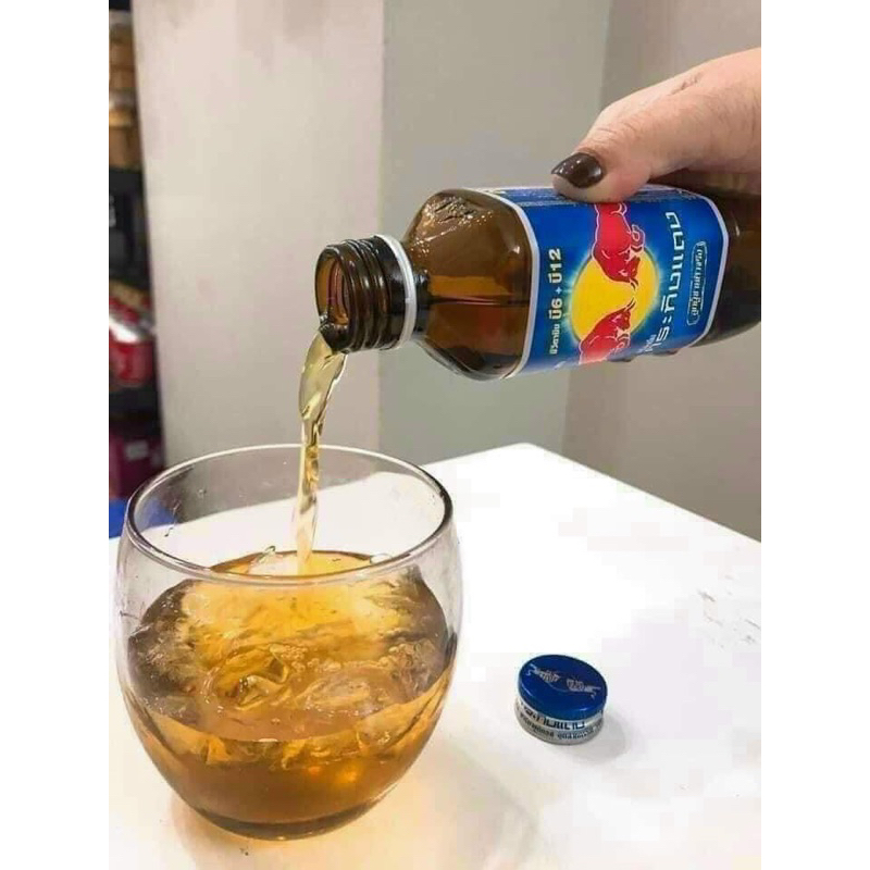 Lốc 10 chai bò húc chai sành Thái Lan