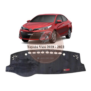 [Thảm taplo] [Toyota Vios 2018 - 2022] lông cừu