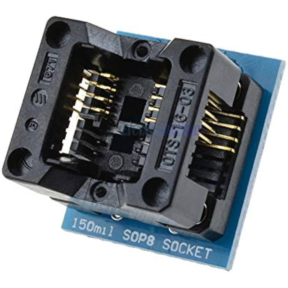 Đế nạp rom 8 chân 150mil 150 mil cho LCD, card màn hình