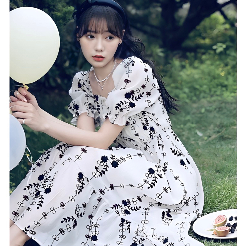 Đầm Tiểu Thư Dáng Dài, Phong Cách Retro