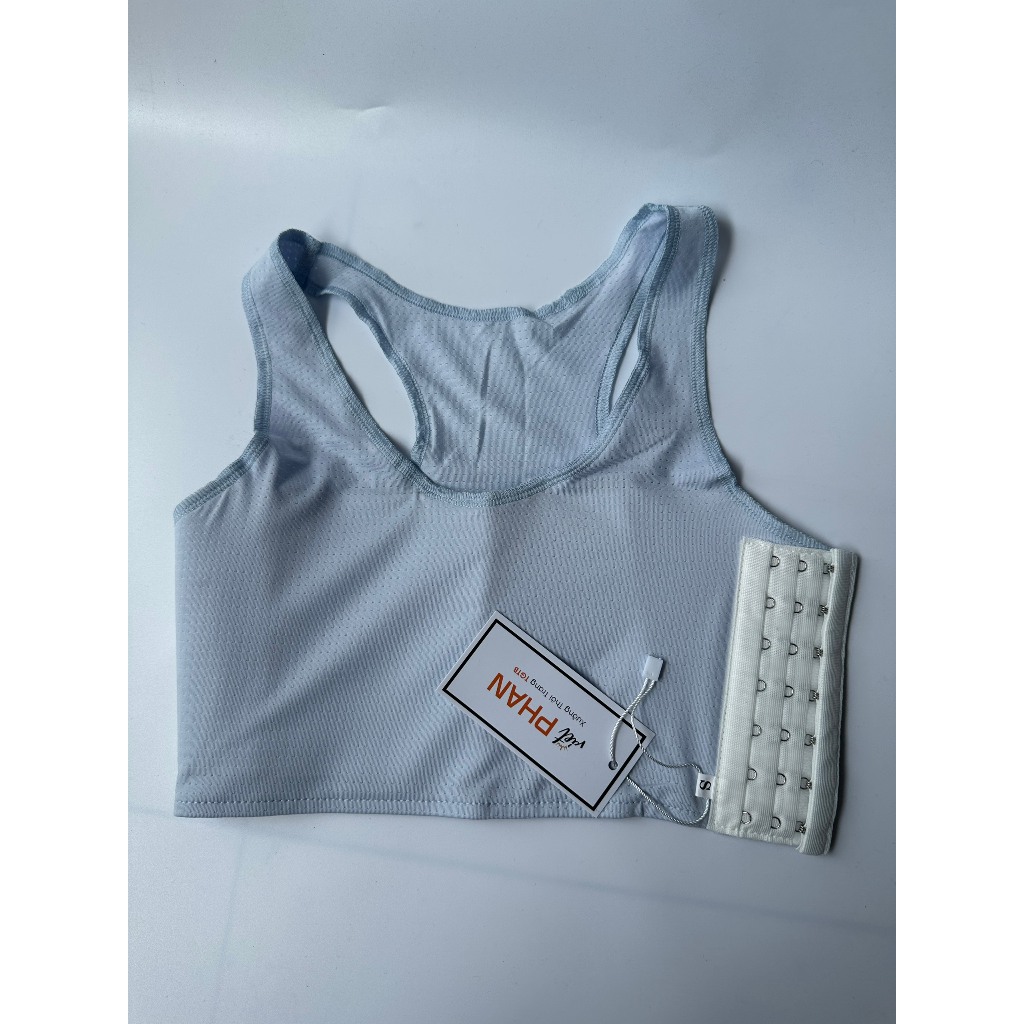 Áo Nịt Ngực Tomboy - Thun Lưới Lót thun -  Móc Gài Thoáng mát nhẹ nhàng