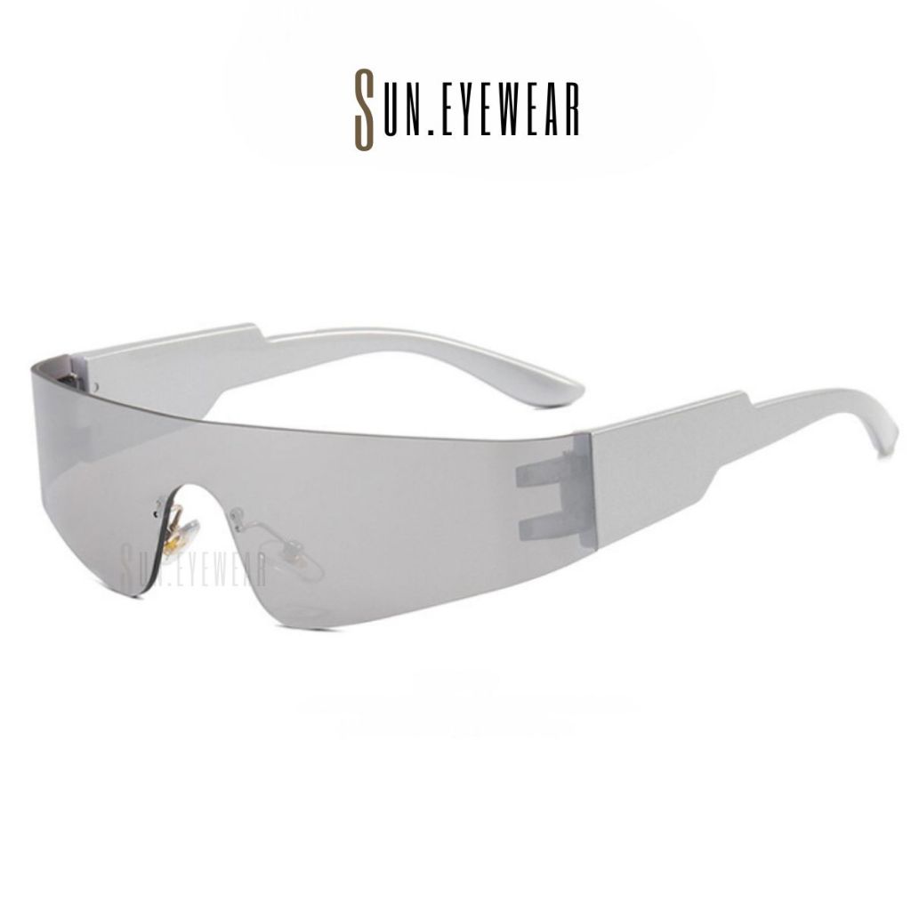 Kính thời trang Y2K tráng gương, kính mát nam nữ hàn quốc kiểu dáng unisex - Sun Eyewear