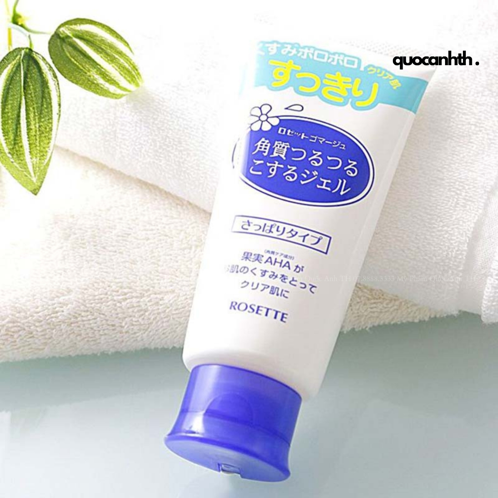 Gel tẩy tế bào chết Rosette Peeling Gel 120g chính hãng Nhật Bản