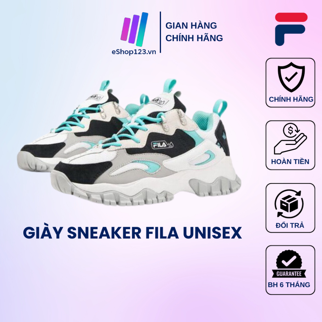 Giày nữ F.I.L.A Ray TraCer TR2 đế cao, thời trang, hiện đại, hàng chính hãng