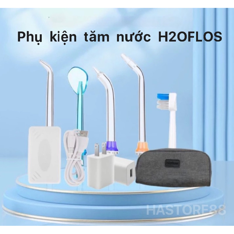 Các loại đầu xịt cho máy tăm nước h2ofloss, phụ kiện cho máy tăm nước