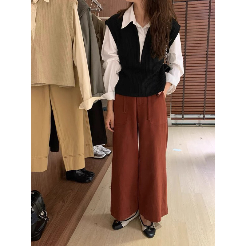 Áo sơ mi gile may liền COMIC