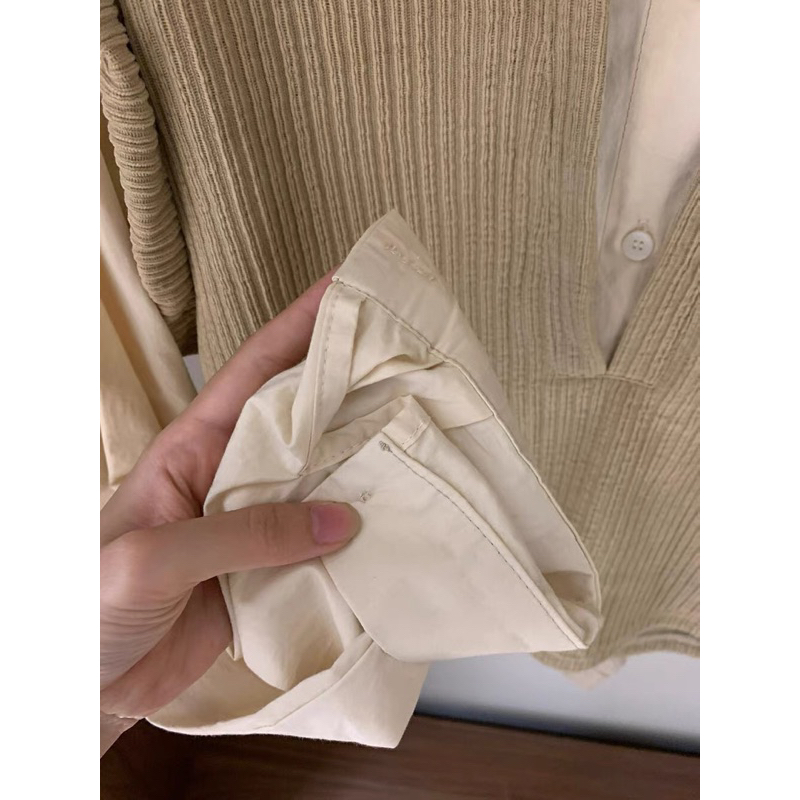 Áo sơ mi gile may liền COMIC