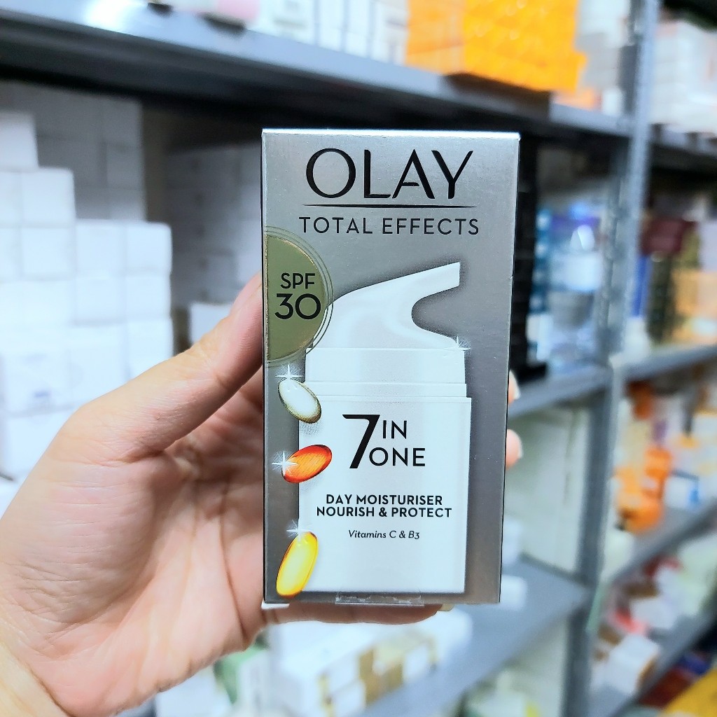 KEM DƯỠNG BAN ĐÊM VÀ BAN NGÀY OLAY TOTAL EFFECTS 7IN1 CREAM