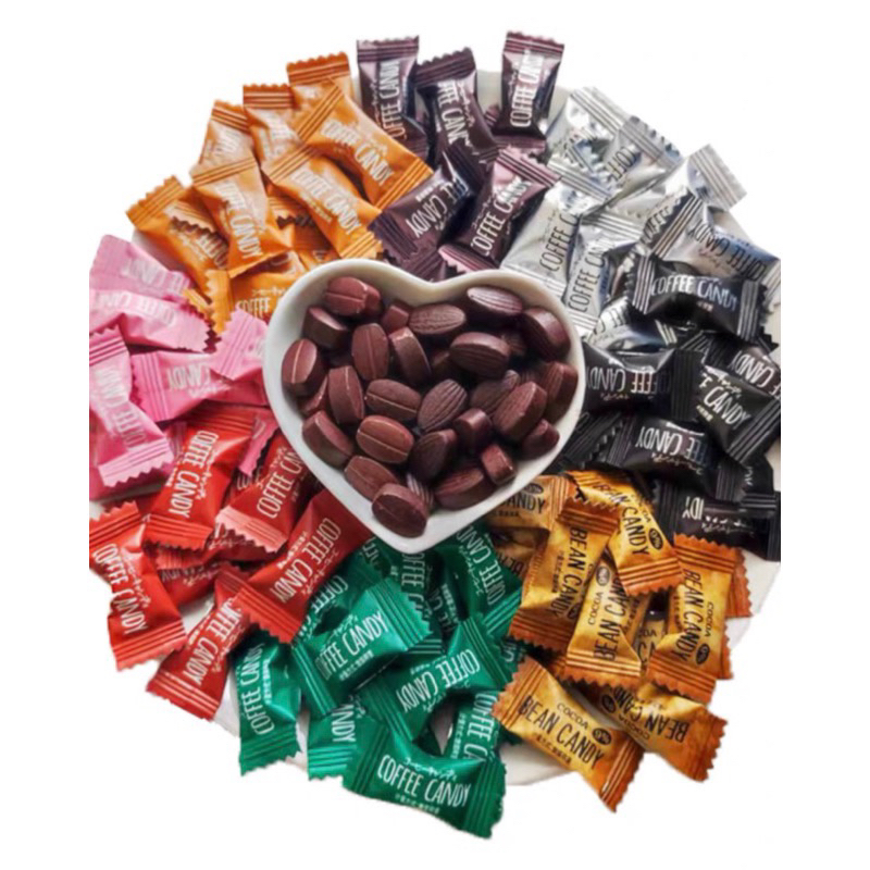 100gam kẹo cafe không đường giảm cân coffee candy pamiriter