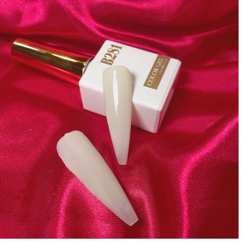 Sơn Gel Trắng - Đen- Trắng đục - Trắng Sữa B281 Cao Cấp