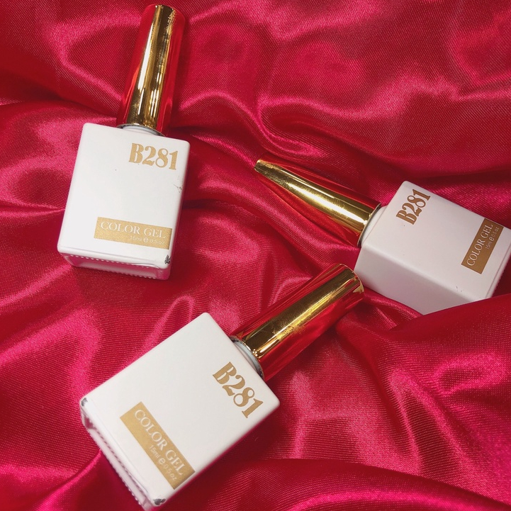 Sơn Gel Trắng - Đen- Trắng đục - Trắng Sữa B281 Cao Cấp