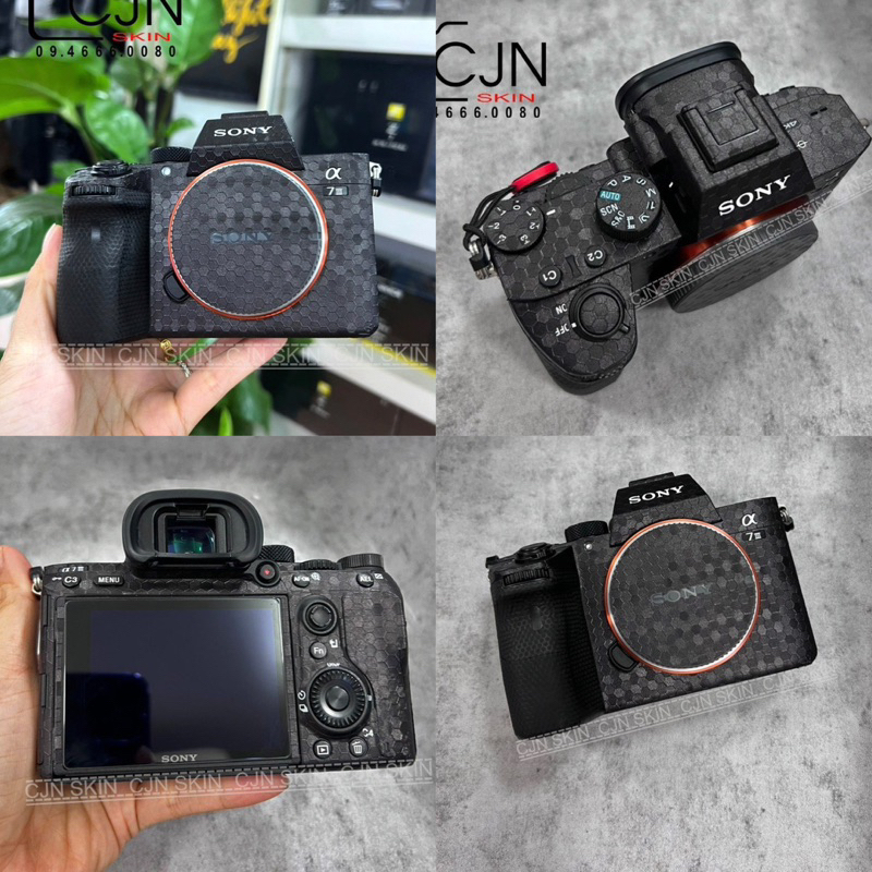 Miếng dán Skin Sony A7ii , A7iii, A7IV , A7Riii…CJNSkin