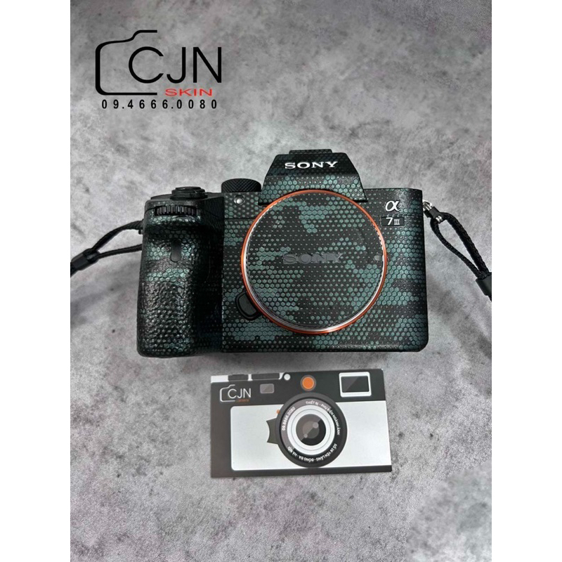Miếng dán Skin Sony A7ii , A7iii, A7IV , A7Riii…CJNSkin