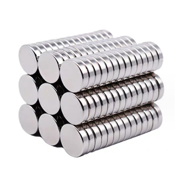 Nam châm đất hiếm tròn không lỗ đường kính 5-10mm