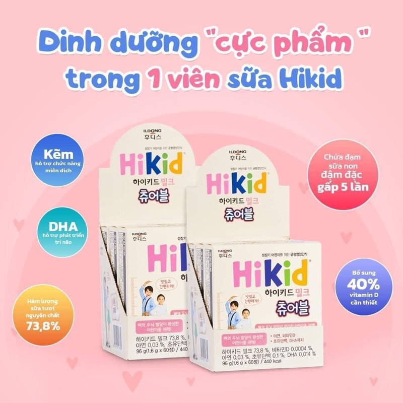 Sữa viên Hikid