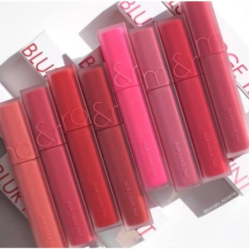 Son kem lì Romand Blur Fudge Tint mịn môi