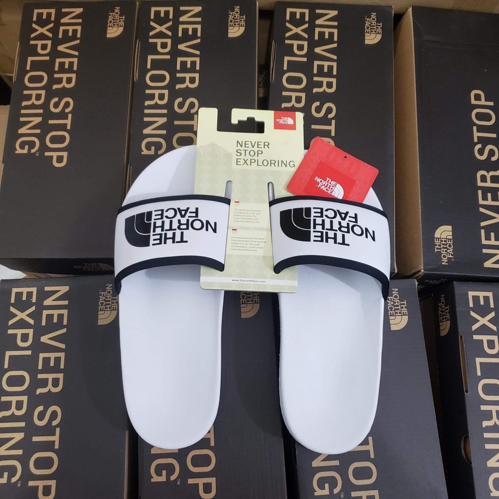 Dép The North Face Black White