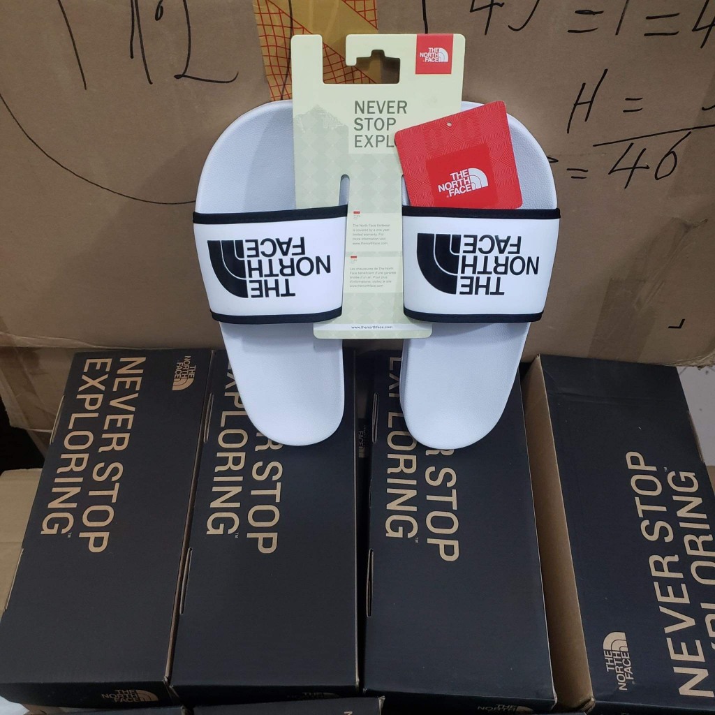 Dép The North Face Basic Chính Hãng, Màu Nâu Đen