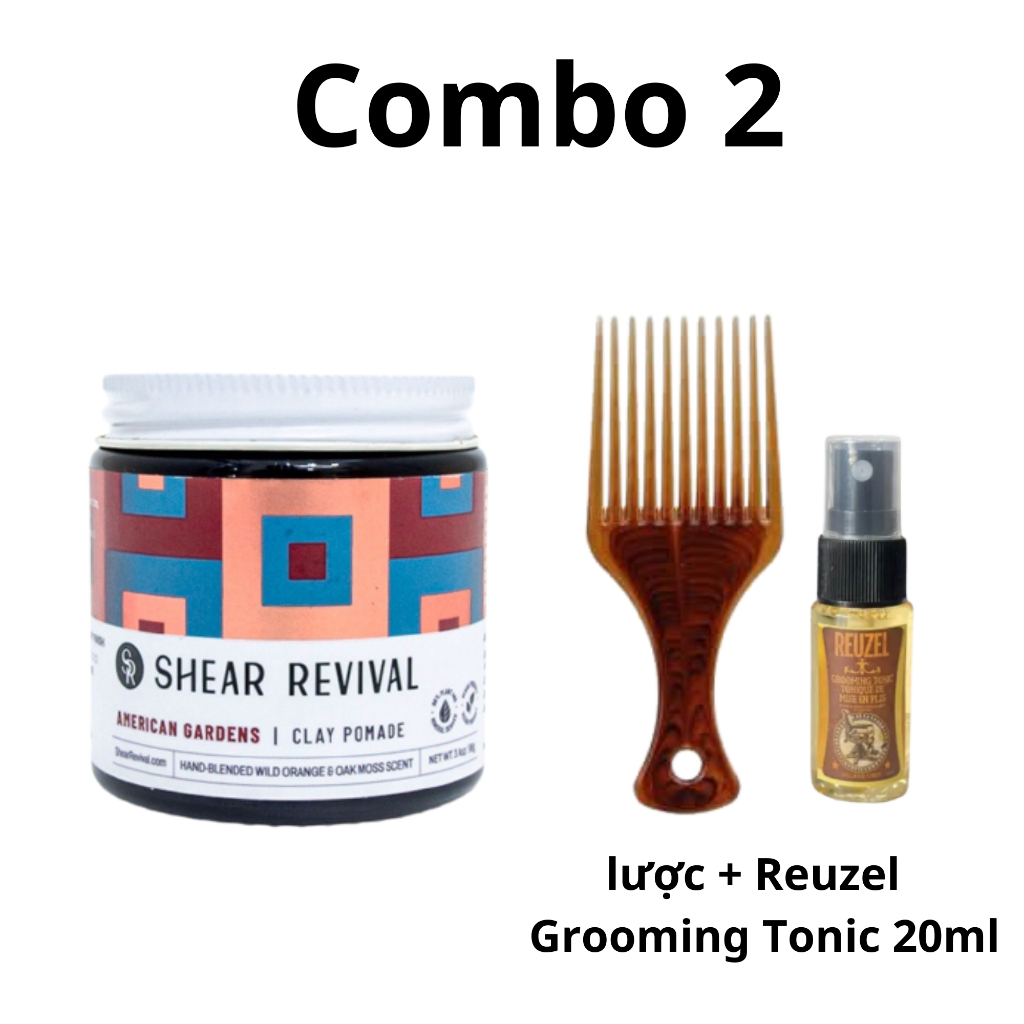 Sáp vuốt tóc Shear Revival American Gardens