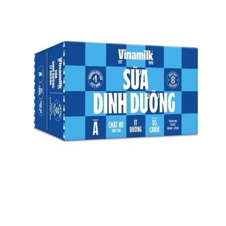 Thùng 48 Bịch Sữa tiệt trùng Vinamilk ít đường 220ml